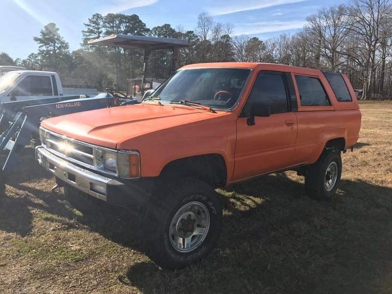 Illustration for article titled For $2,700, Orange You Glad You Could Buy This 1989 Toyota 4Runner?